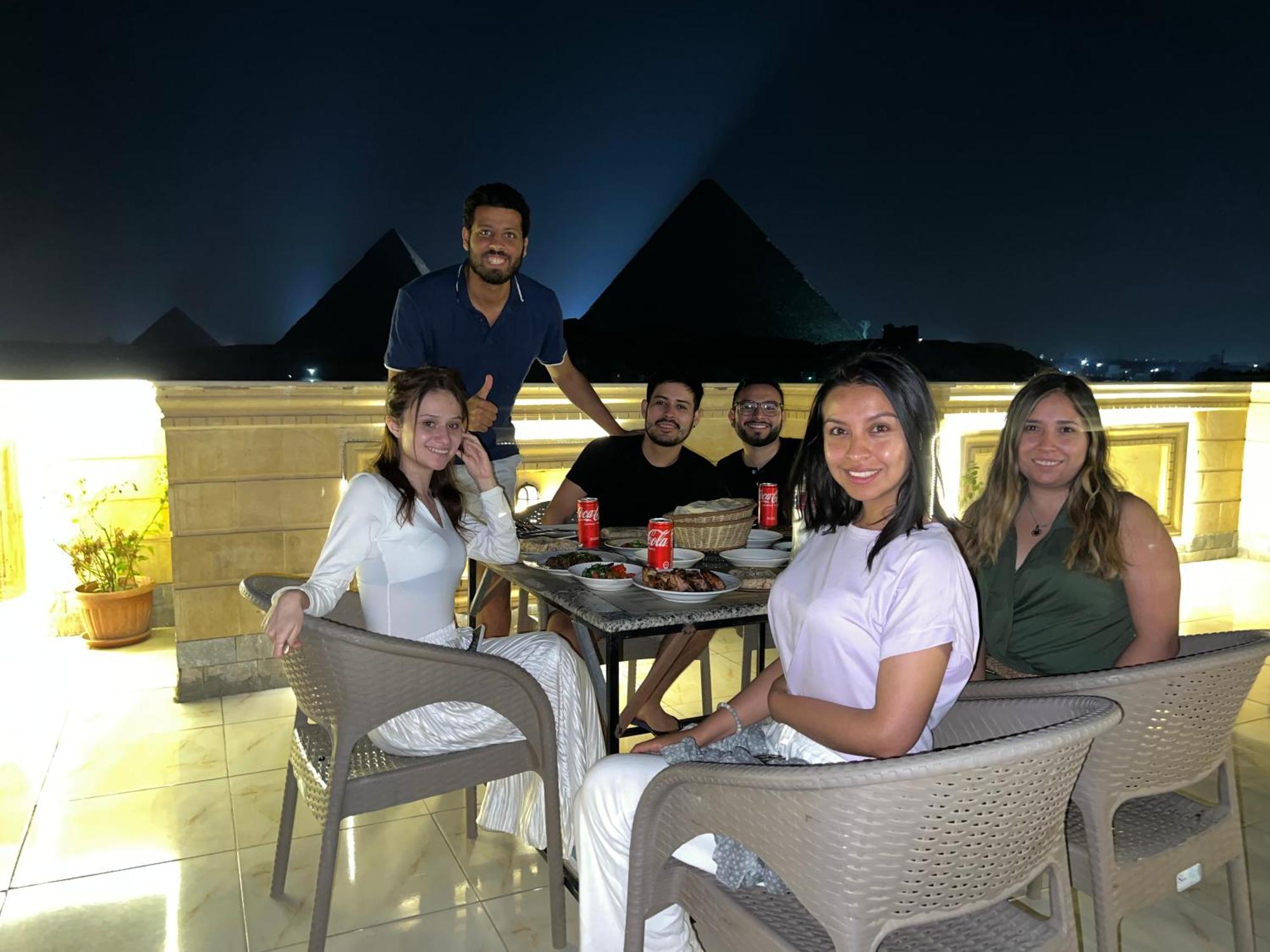 Moses Pyramids Inn Kafret el-Gabal Kültér fotó